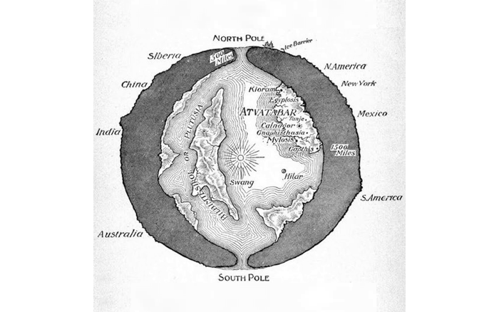 Agartha (auch: Agarthi): das mythische, im Innern der Erde gelegene arische Weltzentrum, dessen unterirdische Gänge in alle Weltgegenden führen sollen - ewigeweisheit.de